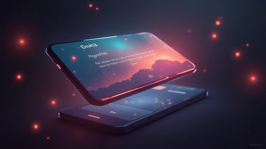 Mobilní aplikace s dotykovými alternativami a hraničními animacemi