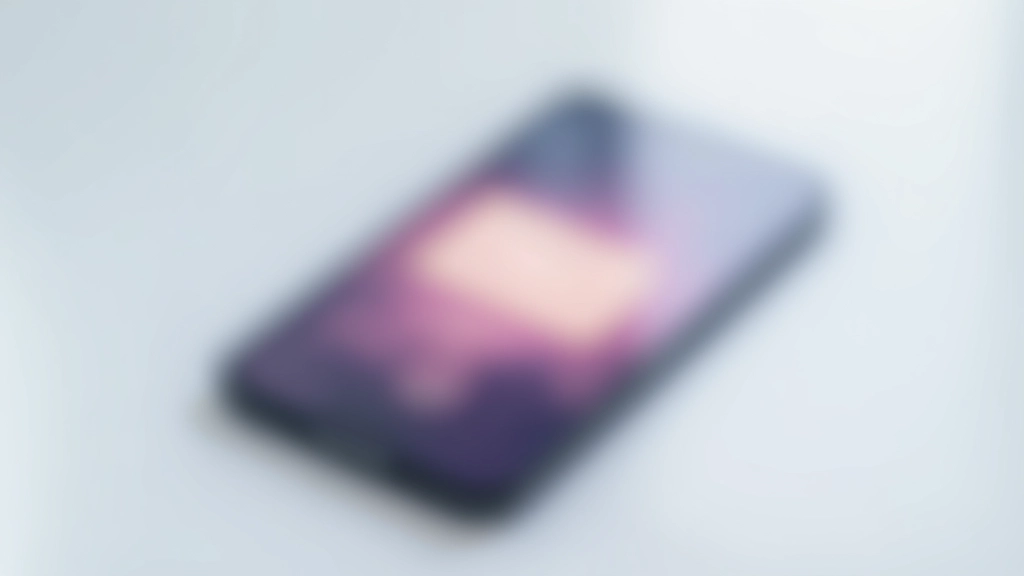 Mobilní telefon na bílém podkladu zobrazující interaktivní kartu se zářivým efektem